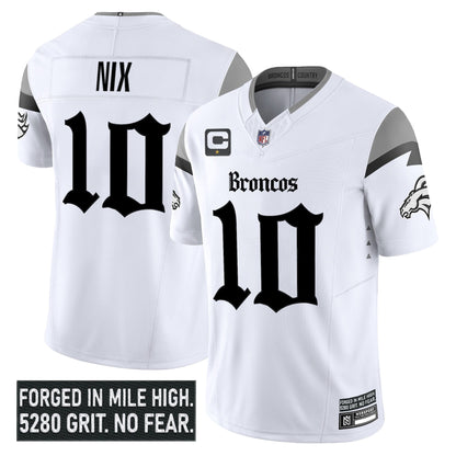 Men's Denver Broncos 'Gothic Mile High Shadows Edition' Vapor Limited Jersey - All Stitched