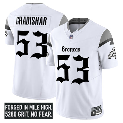 Men's Denver Broncos 'Gothic Mile High Shadows Edition' Vapor Limited Jersey - All Stitched