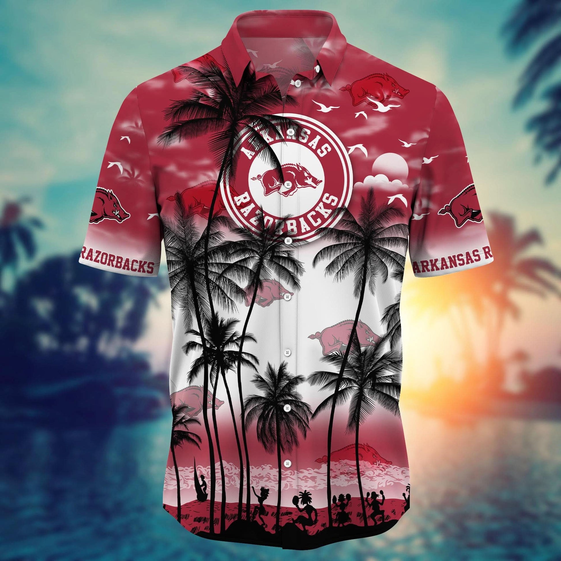 Arkansas Razorbacks - Trending Aloha Shirt Summer 