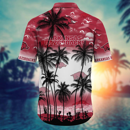 Arkansas Razorbacks - Trending Aloha Shirt Summer 