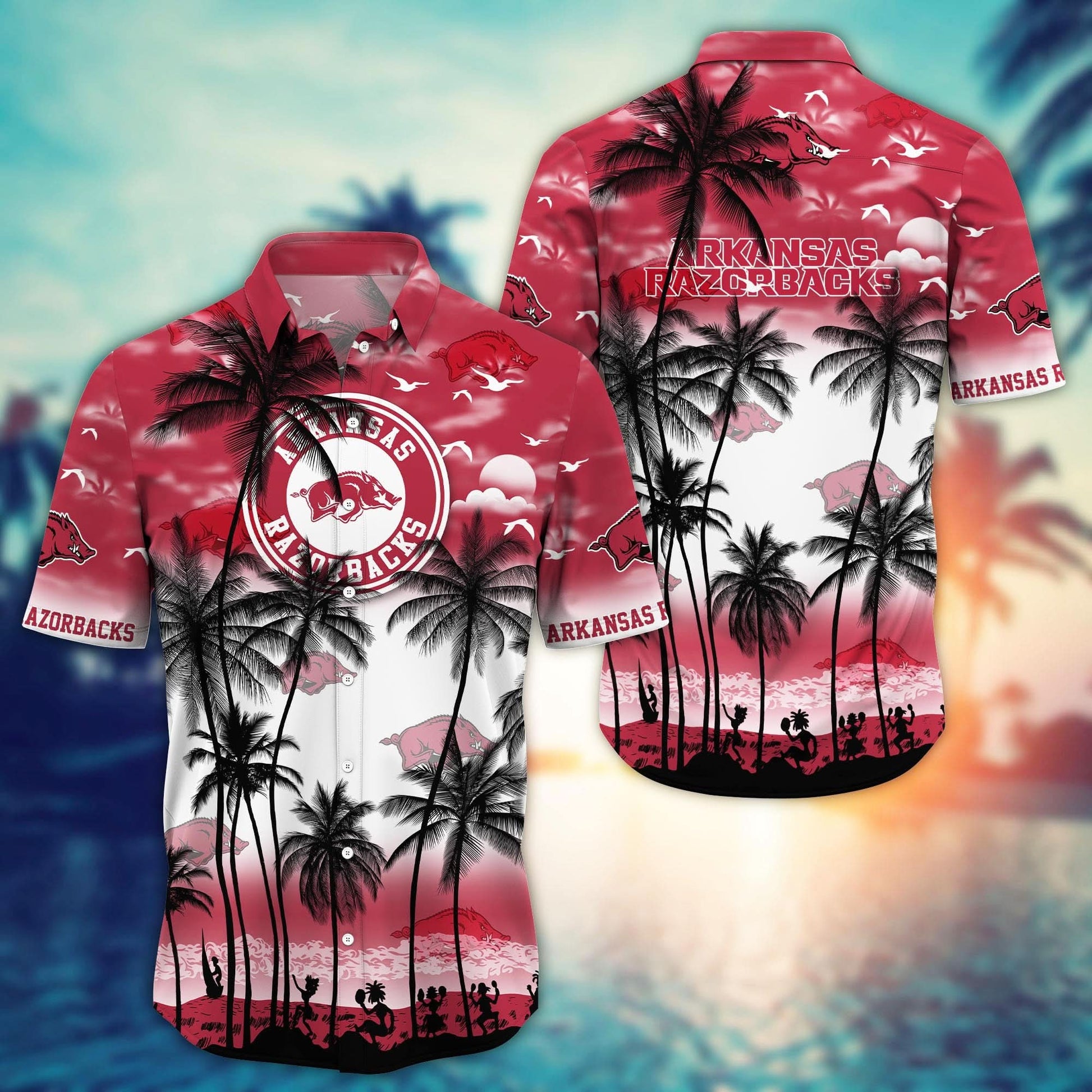 Arkansas Razorbacks - Trending Aloha Shirt Summer