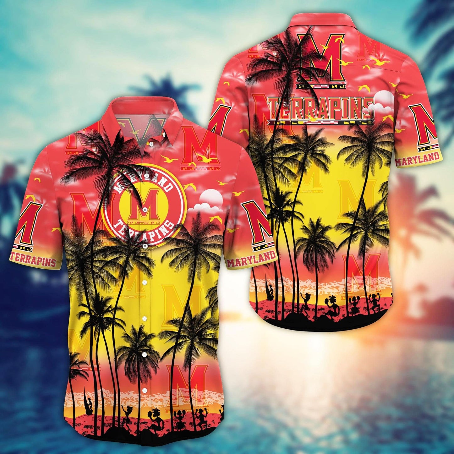 Maryland Terrapins - Trending Aloha Shirt Summer