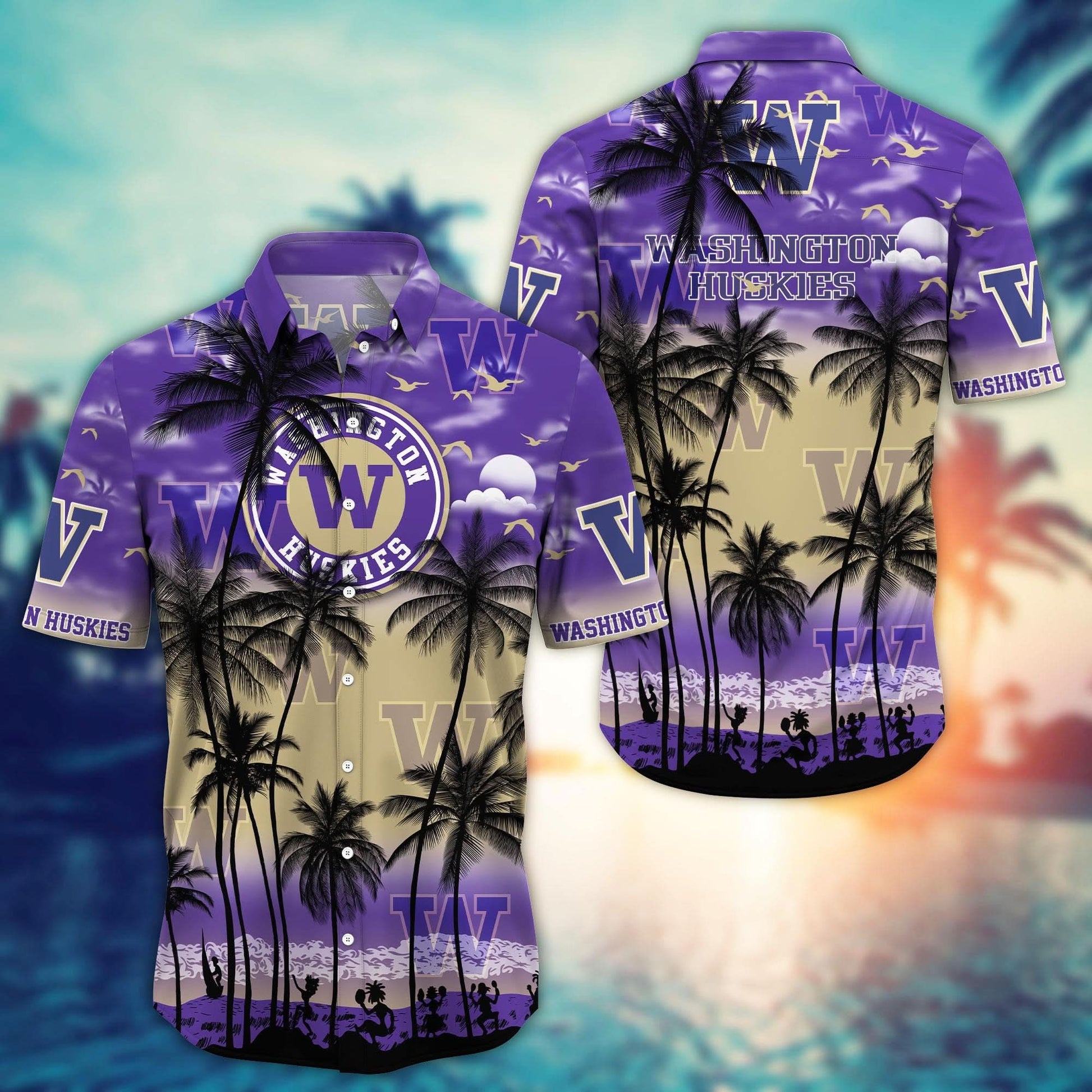 Washington Huskies - Trending Aloha Shirt Summer