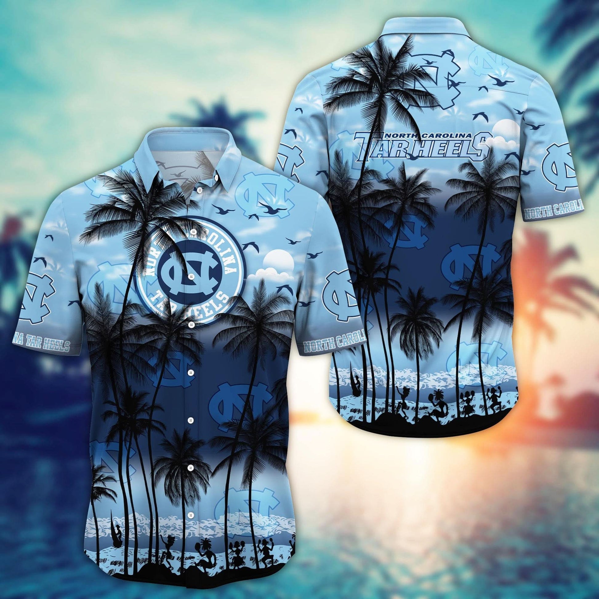 North Carolina Tar Heels - Trending Aloha Shirt Summer 