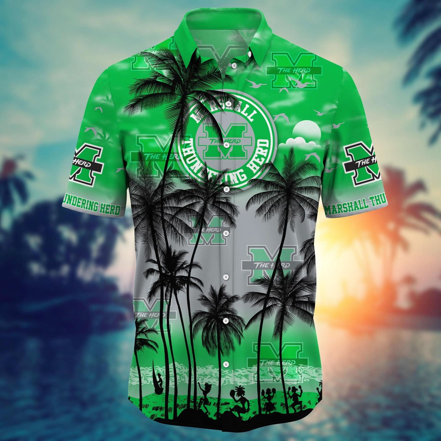 Marshall Thundering Herd - Trending Aloha Shirt Summer 