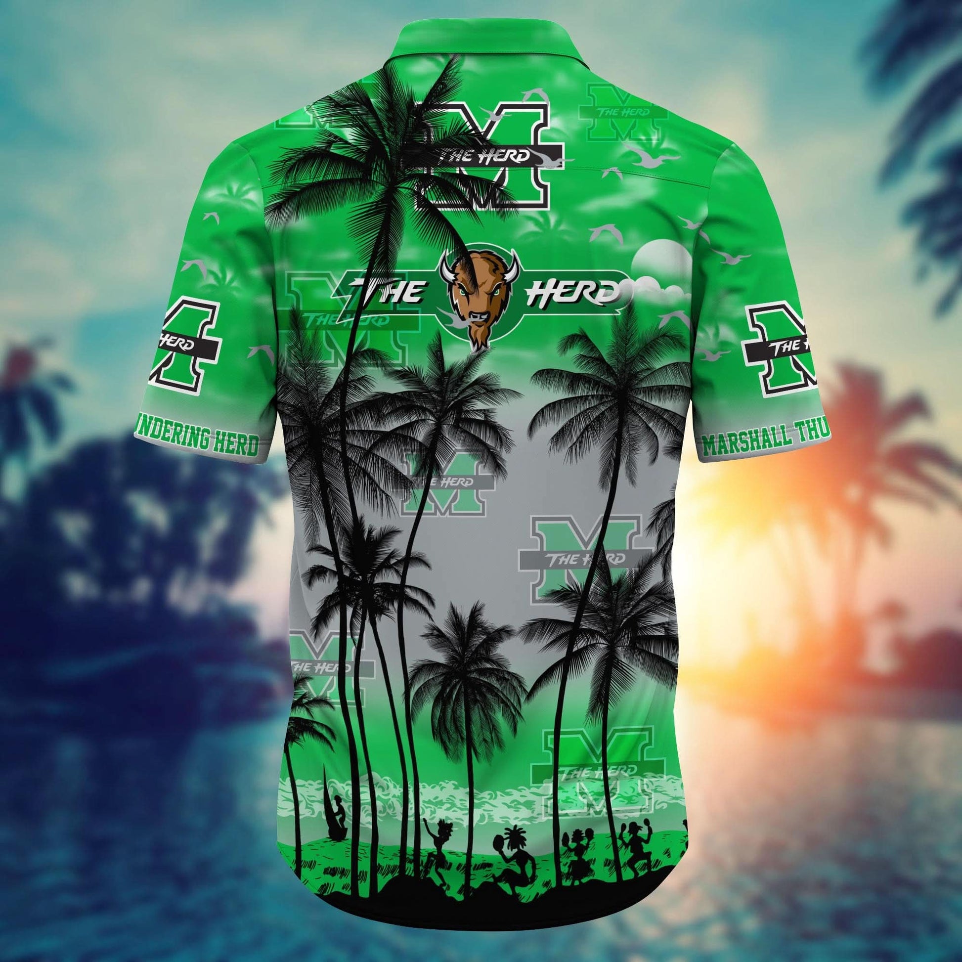 Marshall Thundering Herd - Trending Aloha Shirt Summer 