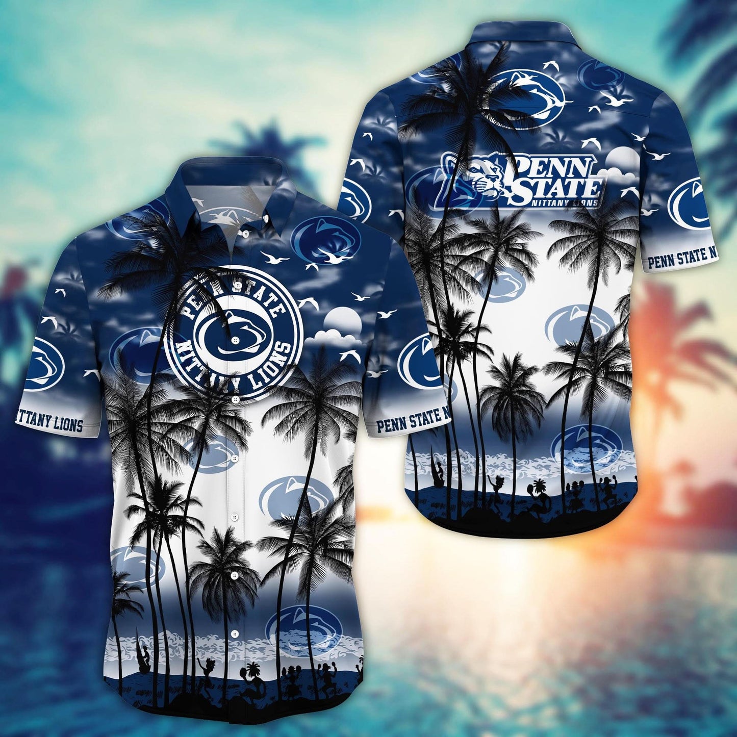 Penn State Nittany Lions - Trending Aloha Shirt Summer