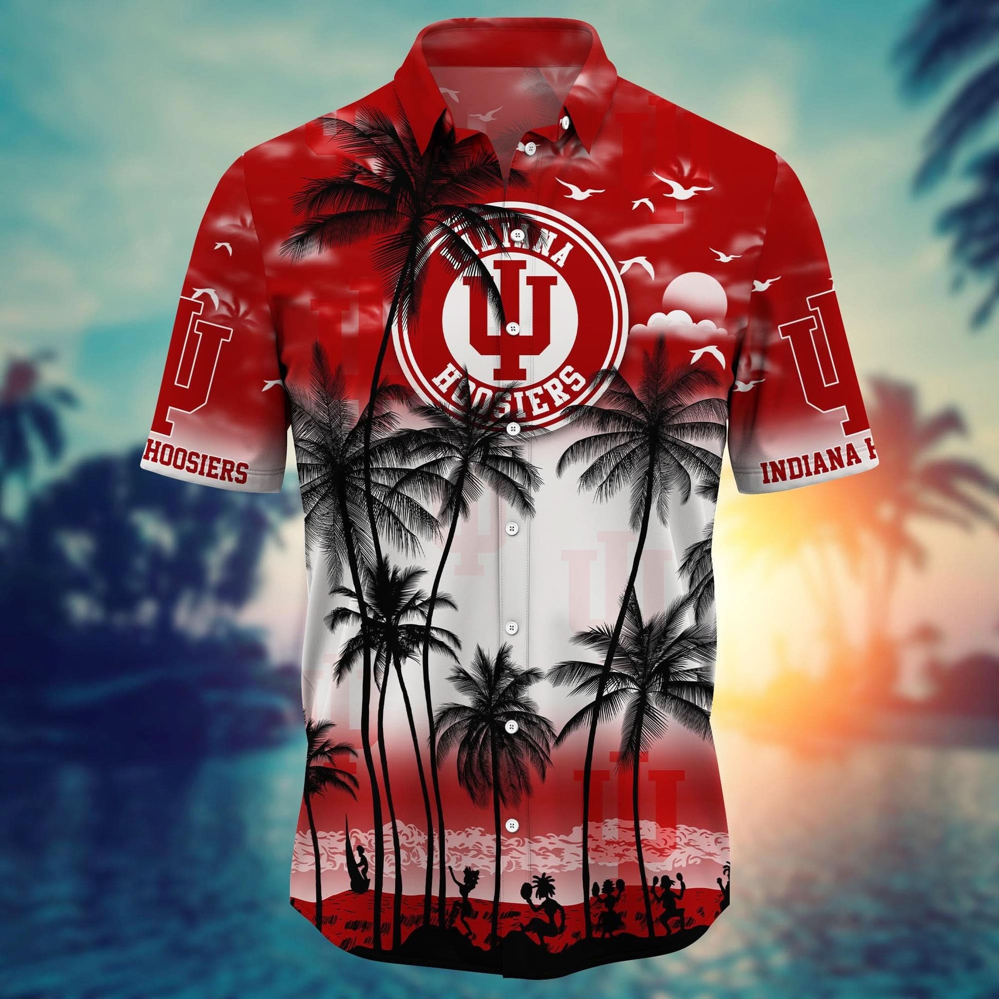 Indiana Hoosiers - Trending Aloha Shirt Summer 