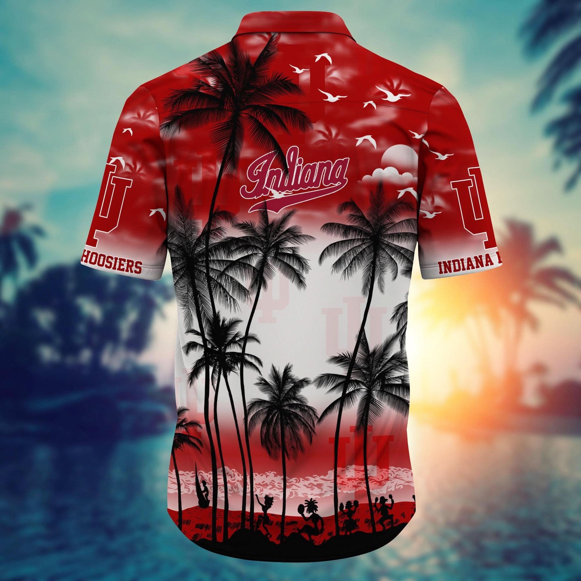 Indiana Hoosiers - Trending Aloha Shirt Summer 