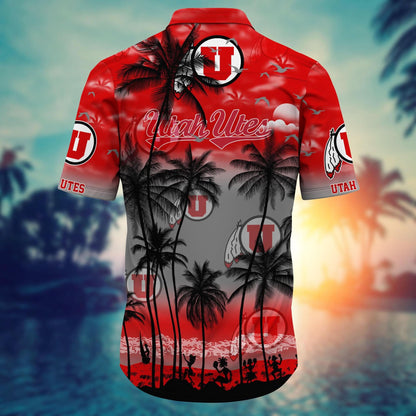 Utah Utes - Trending Aloha Shirt Summer 