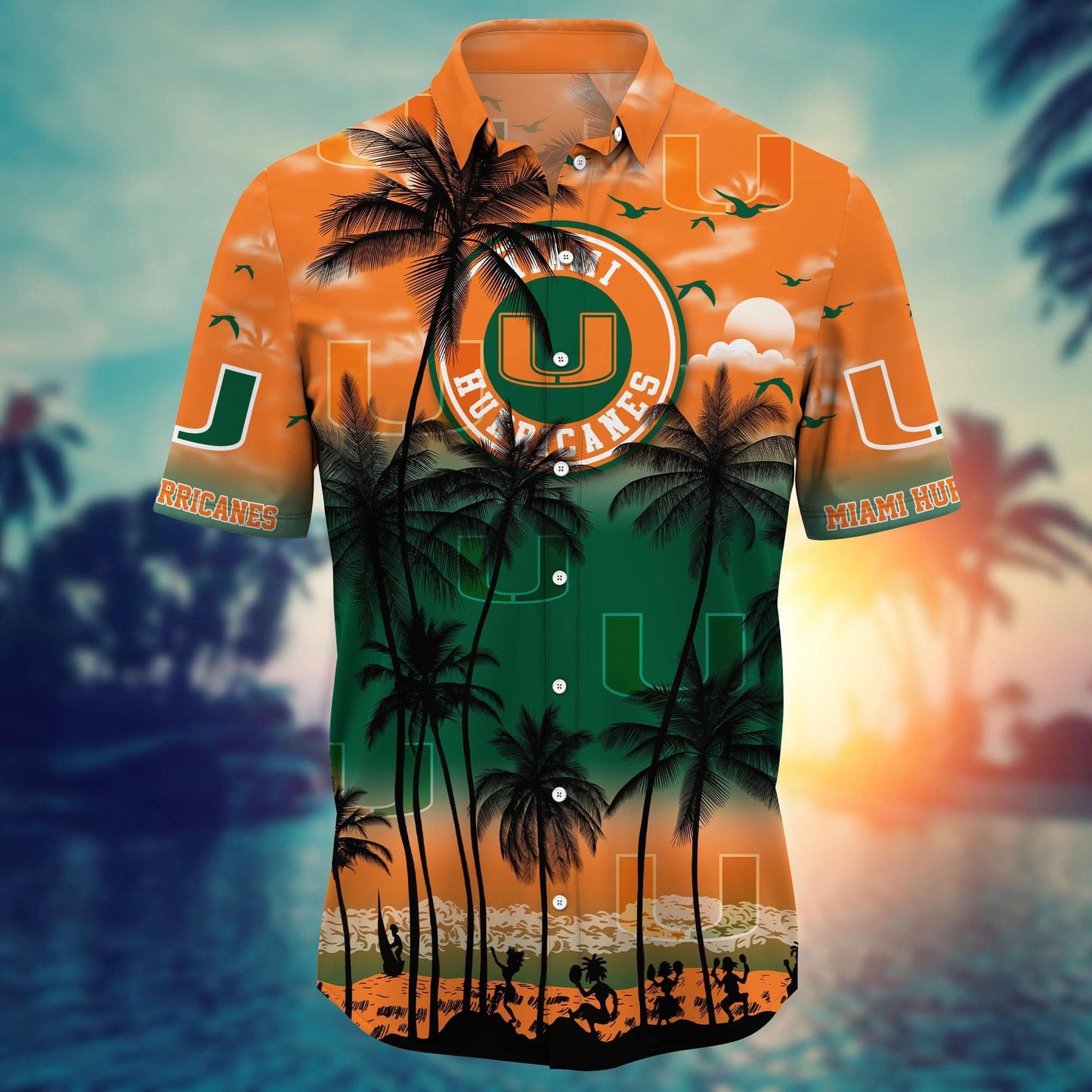 Miami Hurricanes - Trending Aloha Shirt Summer 
