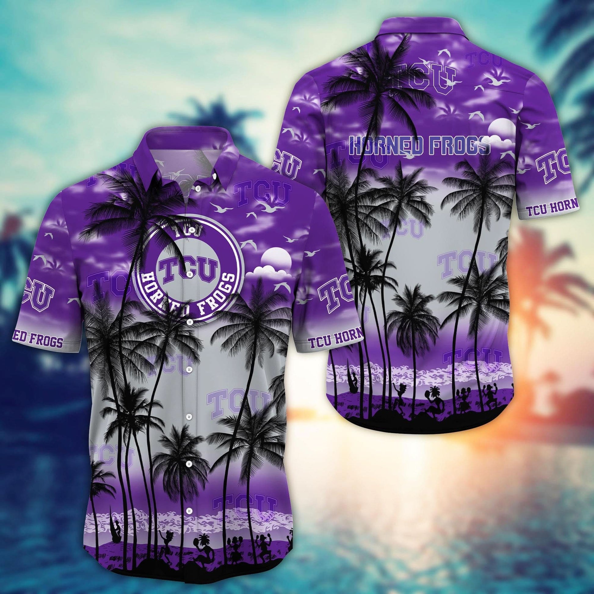 TCU Horned Frogs - Trending Aloha Shirt Summer