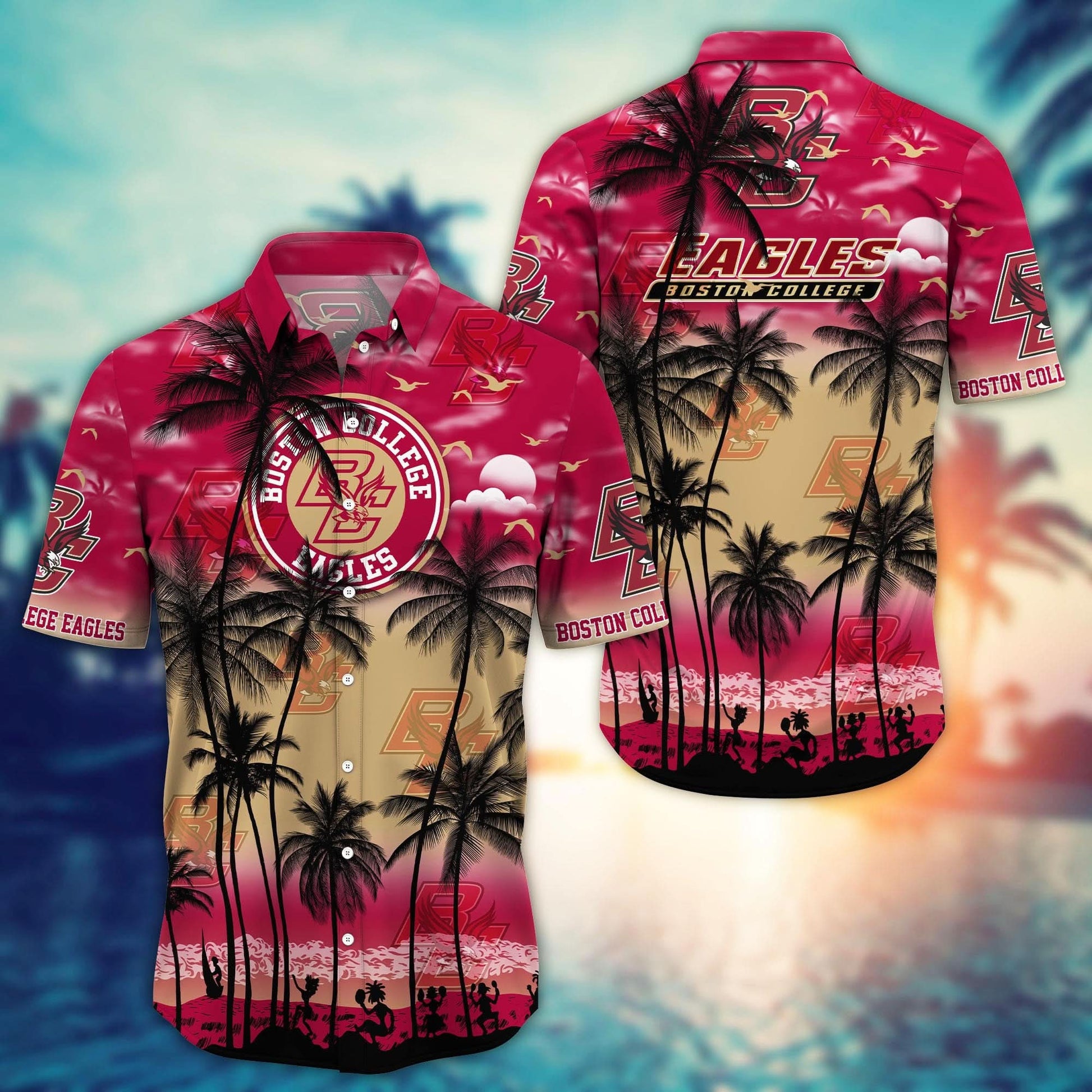 Boston College Eagles - Trending Aloha Shirt Summer
