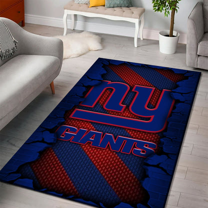 New York Giants DMHF0513 Multicolor Rug