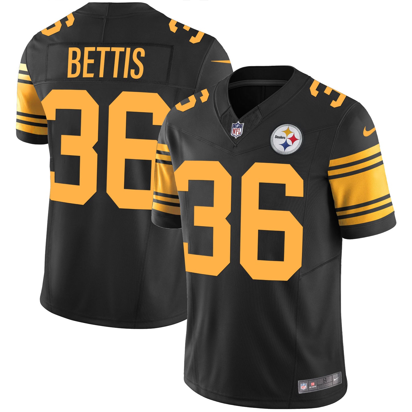 Steelers Vapor Limited Jersey - All Stitched