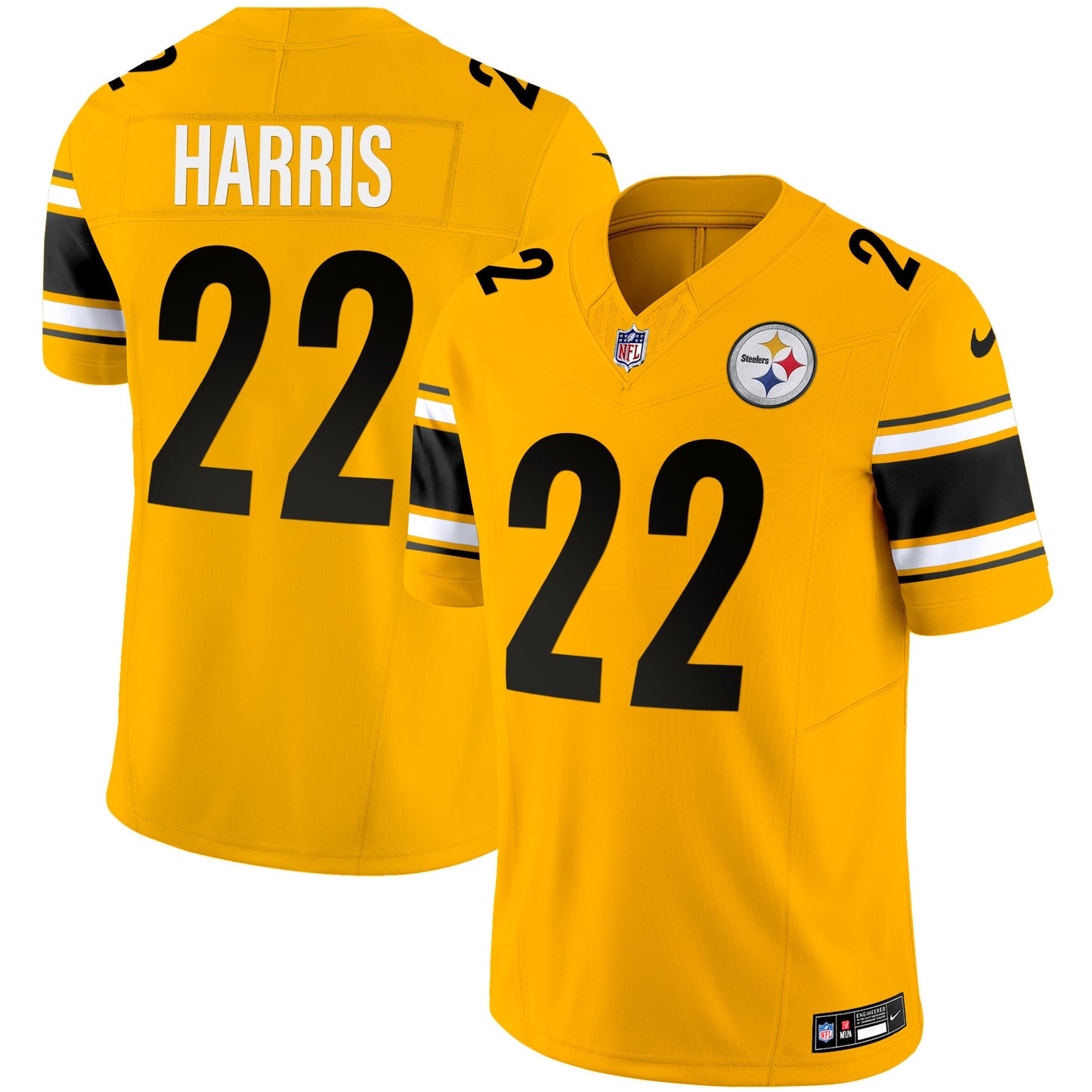 Steelers Vapor Limited Jersey - All Stitched