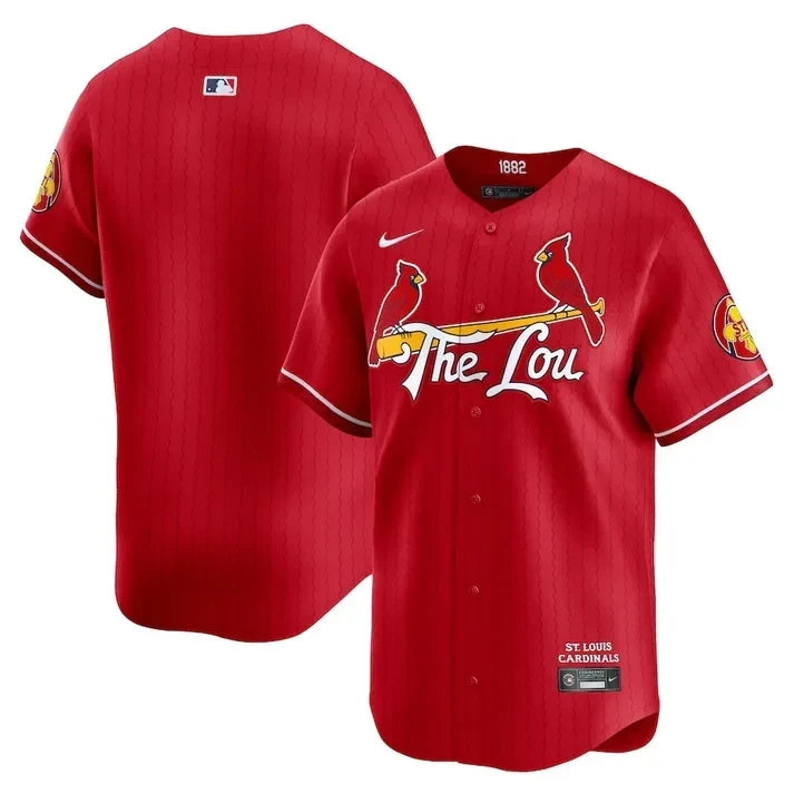 St. Louis Cardinals 2024 City Connect Vapor Premier Limited Jersey V2 - All Stitched