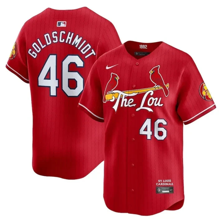 St. Louis Cardinals 2024 City Connect Vapor Premier Limited Jersey V2 - All Stitched