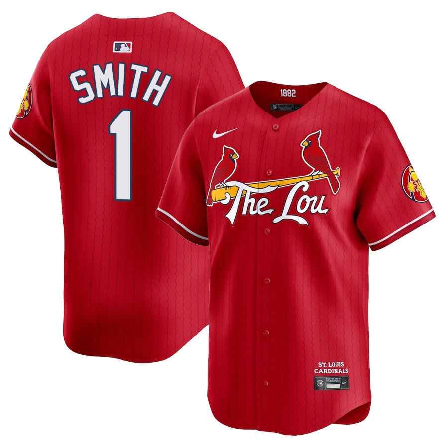 St. Louis Cardinals 2024 City Connect Vapor Premier Limited Jersey V2 - All Stitched