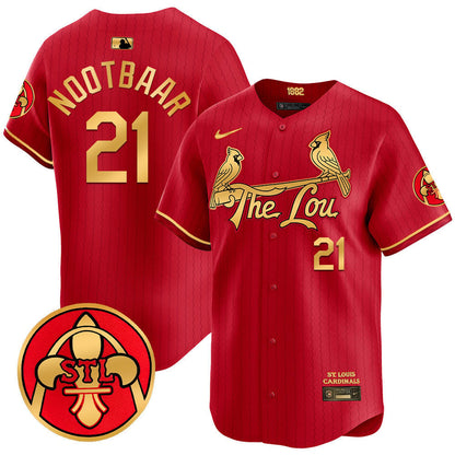 St. Louis Cardinals 2024 City Connect Vapor Premier Limited Jersey V2 - All Stitched