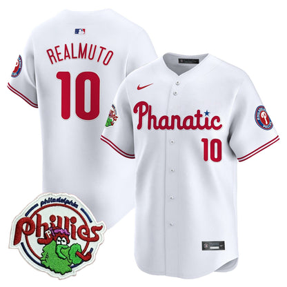 Phillies Phanatic Patch Vapor Premier Limited Jersey - All Stitched