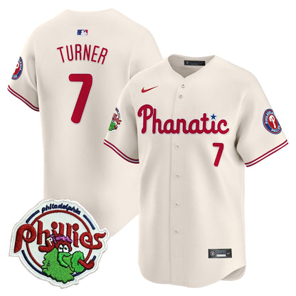 Phillies Phanatic Patch Vapor Premier Limited Jersey - All Stitched