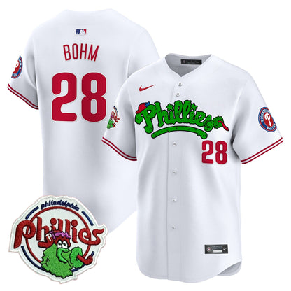 Phillies Phanatic Patch Vapor Premier Limited Jersey V2 - All Stitched