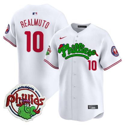 Phillies Phanatic Patch Vapor Premier Limited Jersey V2 - All Stitched