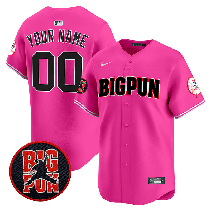 New York Yankees Big Pun Vapor Premier Limited Custom Jersey V2 - All Stitched