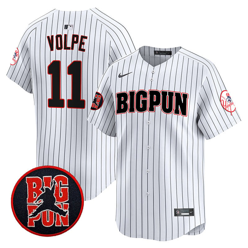 New York Yankees Big Pun Vapor Premier Limited Jersey V2 - All Stitched