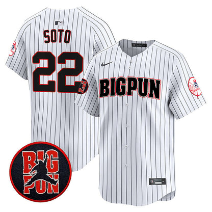 New York Yankees Big Pun Vapor Premier Limited Jersey V2 - All Stitched