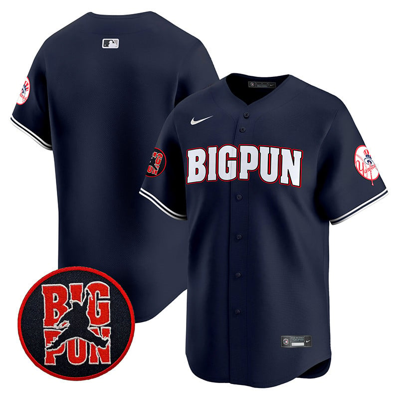 New York Yankees Big Pun Vapor Premier Limited Jersey V2 - All Stitched