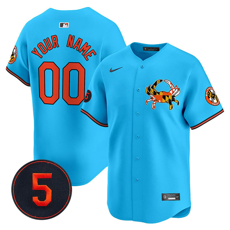 Baltimore Orioles Robinson Patch Vapor Premier Limited Custom Jersey V3 - All Stitched