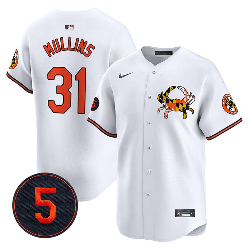 Baltimore Orioles Robinson Patch Vapor Premier Limited Jersey V3 - All Stitched