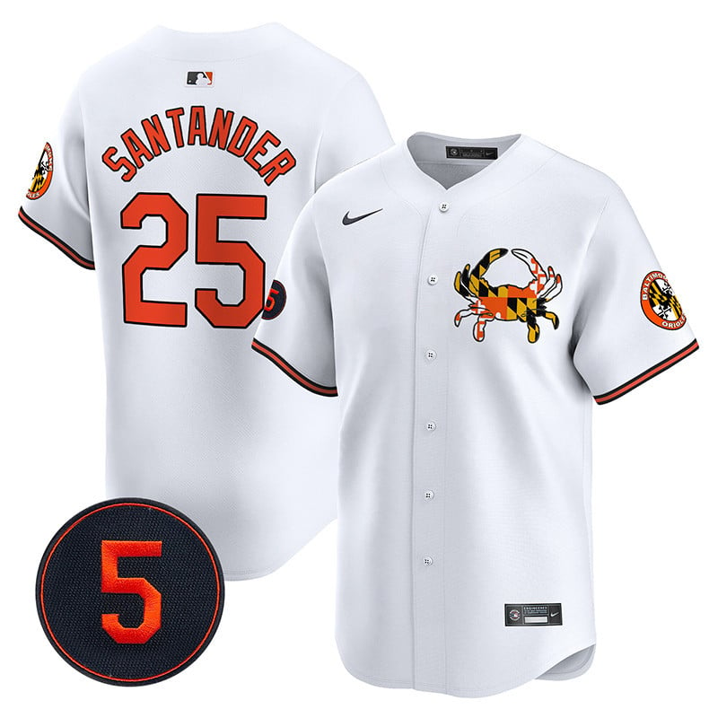 Baltimore Orioles Robinson Patch Vapor Premier Limited Jersey V3 - All Stitched