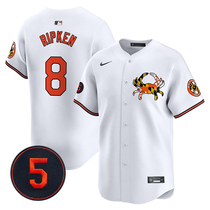 Baltimore Orioles Robinson Patch Vapor Premier Limited Jersey V3 - All Stitched