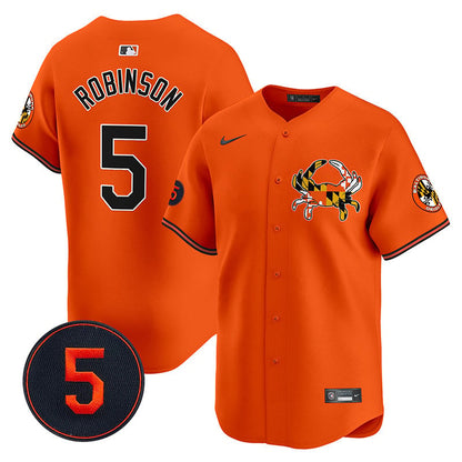 Baltimore Orioles Robinson Patch Vapor Premier Limited Jersey V3 - All Stitched