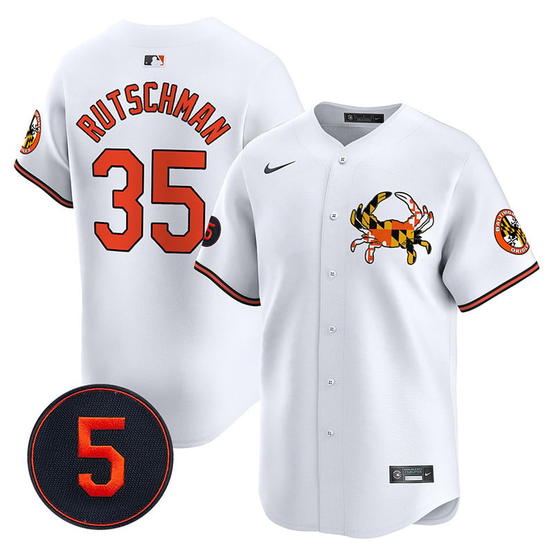 Baltimore Orioles Robinson Patch Vapor Premier Limited Jersey V3 - All Stitched