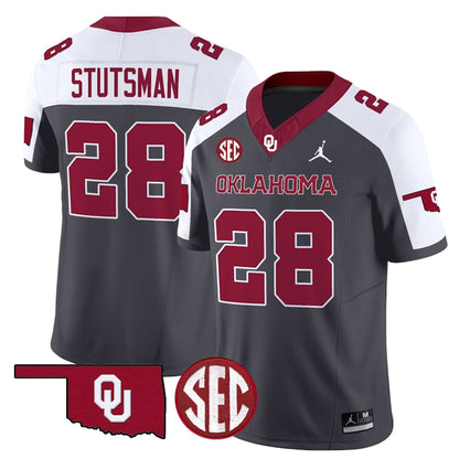 Oklahoma Sooners 2024 Vapor Limited Jersey - SEC Patch - All Stitched
