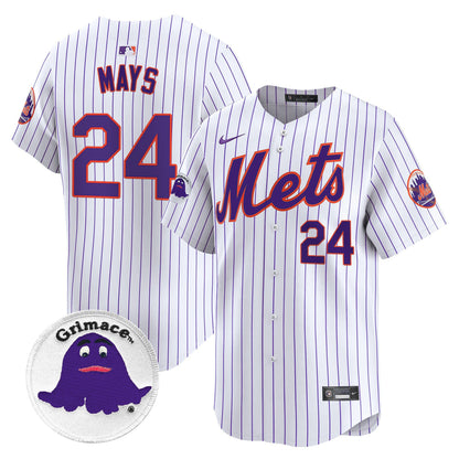 Mets Grimace Vapor Premier Limited Jersey - All Stitched