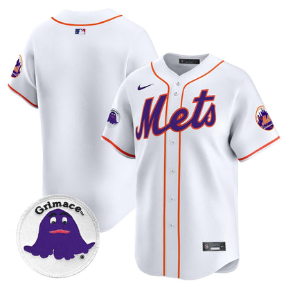 Men's Mets Grimace Vapor Premier Limited Jersey - All Stitched
