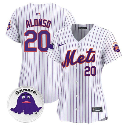 Women's Mets Grimace Vapor Premier Limited Jersey - All Stitched