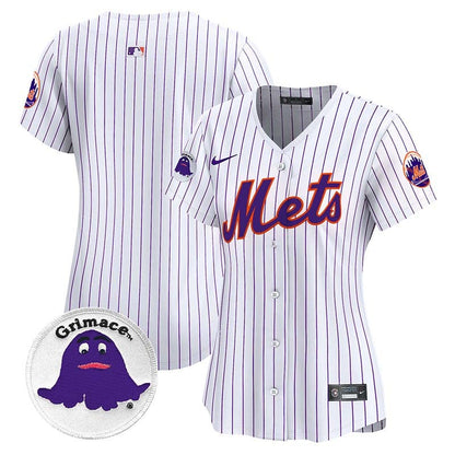 Women's Mets Grimace Vapor Premier Limited Jersey - All Stitched