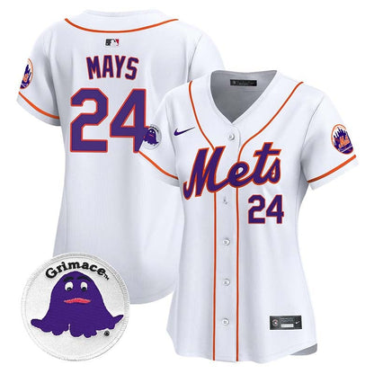 Women's Mets Grimace Vapor Premier Limited Jersey - All Stitched