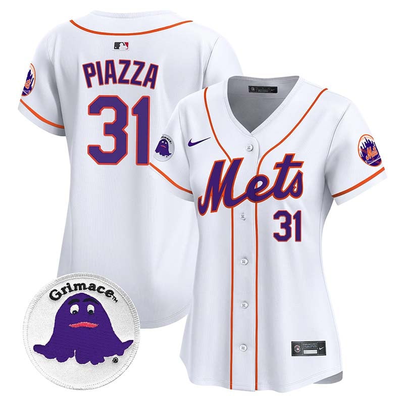 Women's Mets Grimace Vapor Premier Limited Jersey - All Stitched