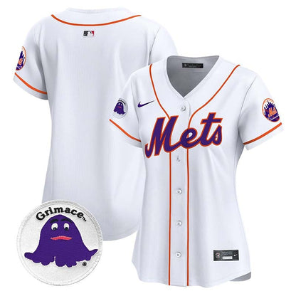 Women's Mets Grimace Vapor Premier Limited Jersey - All Stitched