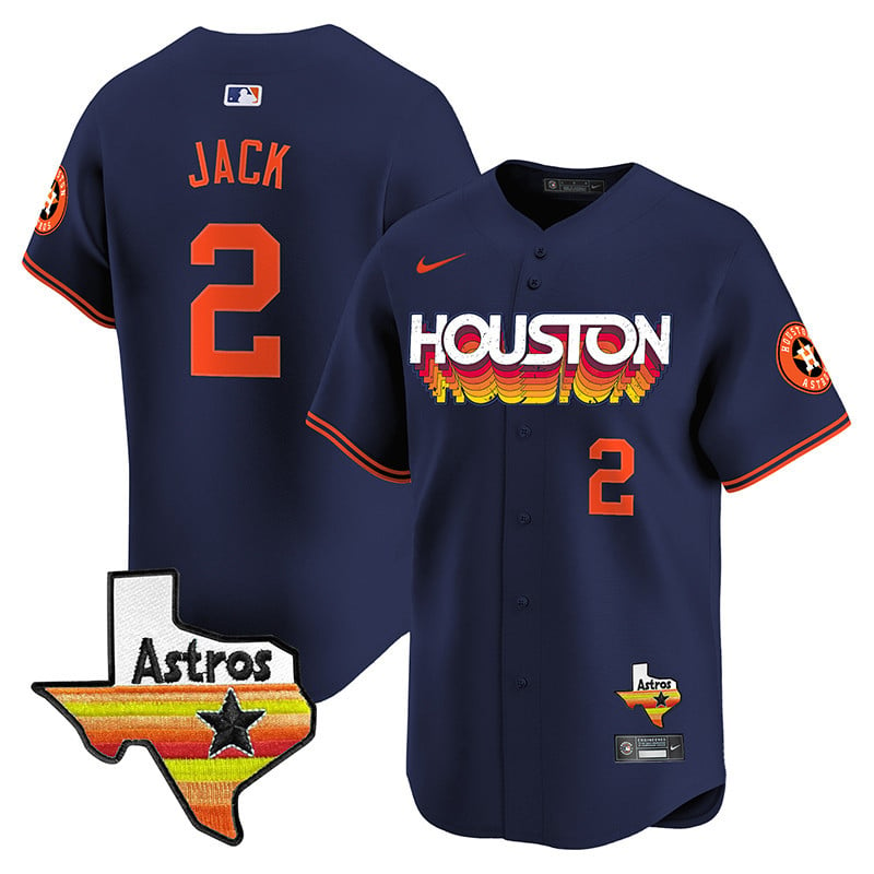 Astros Throwback Style Vapor Premier Limited Jersey - All Stitched