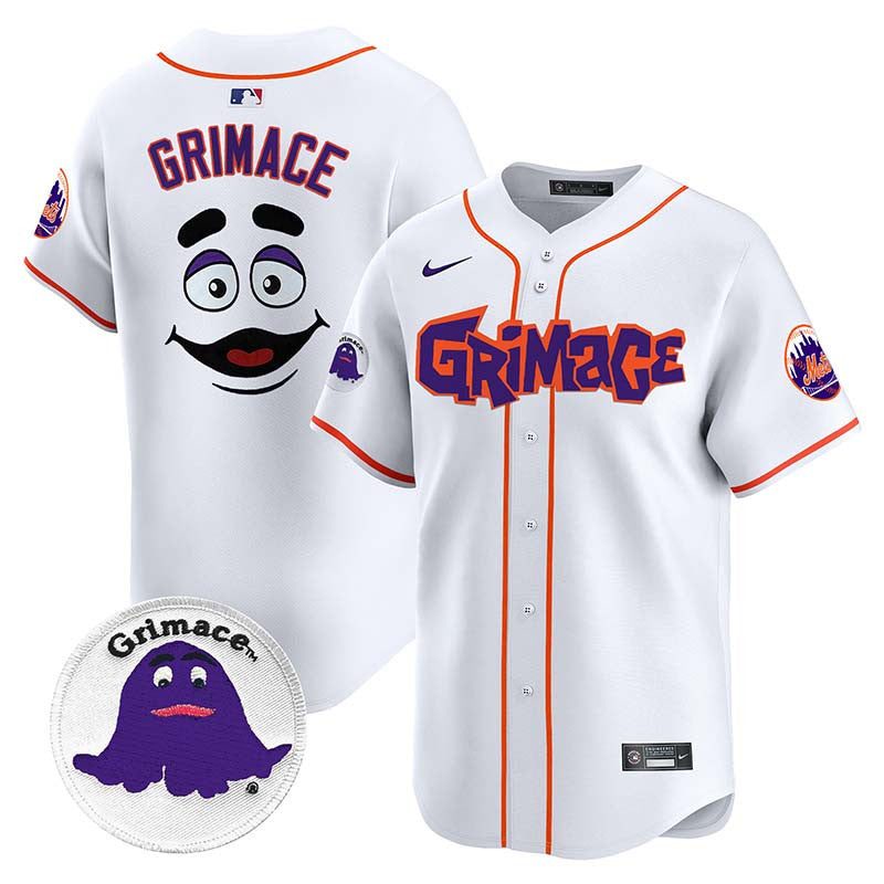 Mets Grimace Vapor Premier Limited Jersey V2 - All Stitched