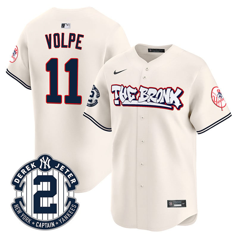 New York Yankees The Bronx Graffiti Vapor Premier Limited Jersey V2 - All Stitched