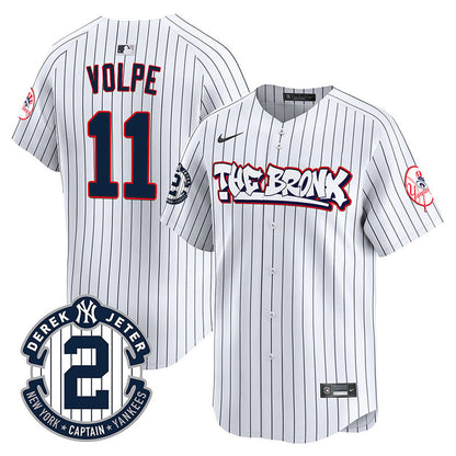 New York Yankees The Bronx Graffiti Vapor Premier Limited Jersey V2 - All Stitched